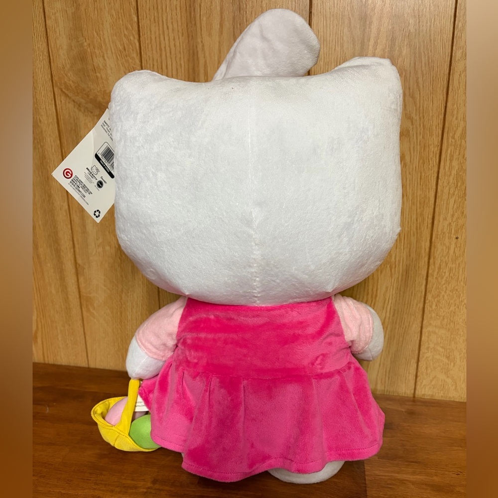 Hello Kitty Sanrio Gemmy Easter Greeter Basket Bunny Ears 24” - Picture 3 of 9